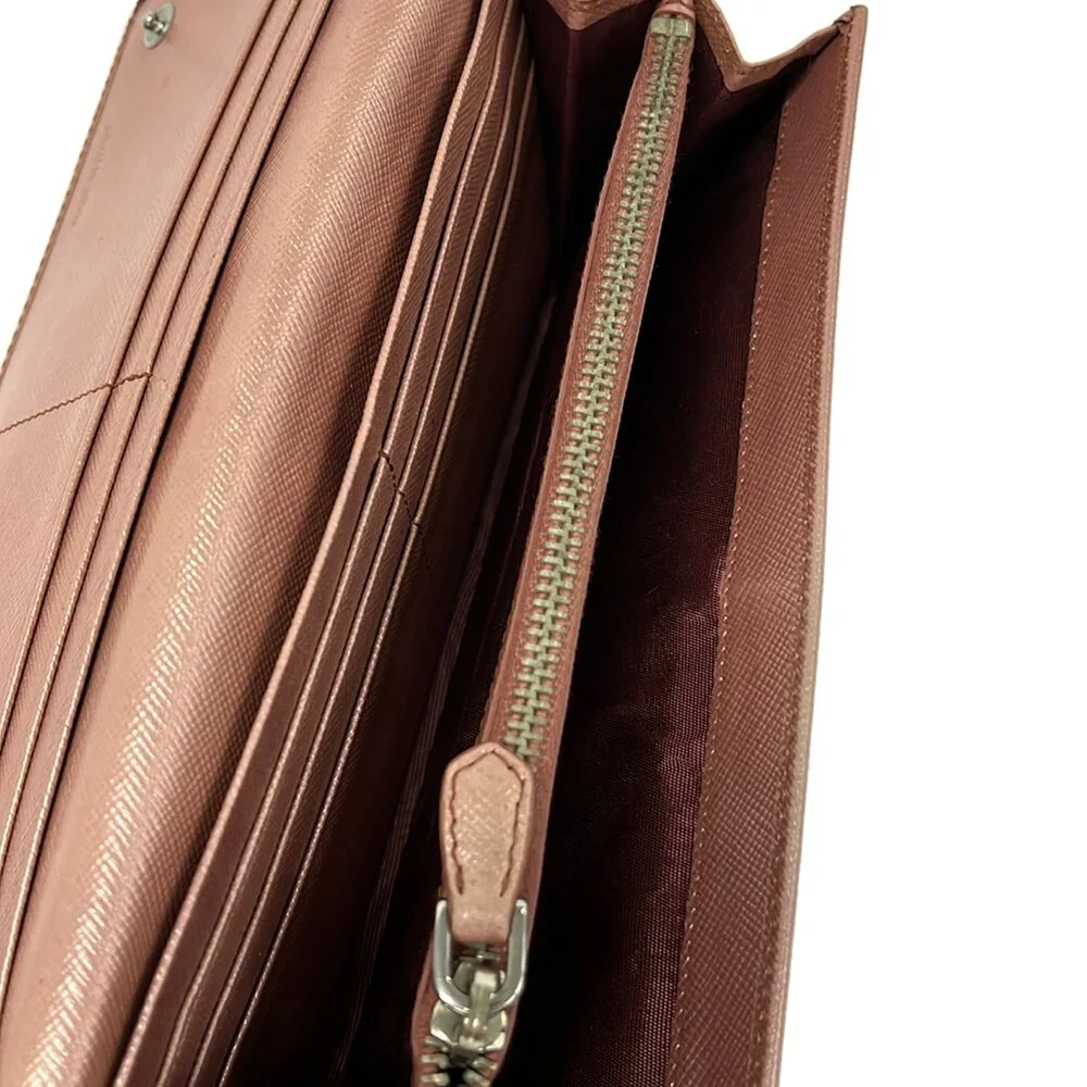 Prada long wallet